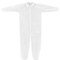 Global Industrial Disposable Polypropylene Coverall, Elastic Wrists/Ankles, WHT, SML, 25PK 708186S - alternate 1